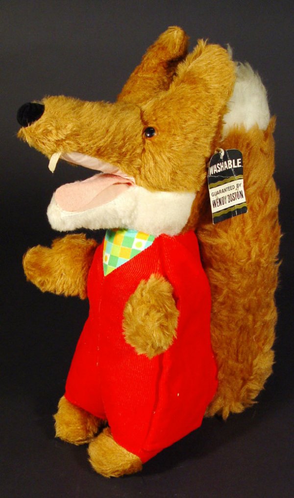 original basil brush soft toy