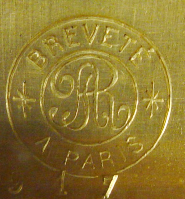 Brass cased carriage clock with bevel edged glass - 4