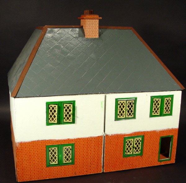 Tri-ang 1960s double aspect doll's house on a rev - 3