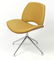 Contemporary Frovi Era swivel chair with yellow