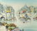 Venetian Scene, oil on canvas, bearing an indistinct