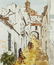 Bernard Dufour- Continental street scenes, pair of oil - 10