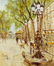 Bernard Dufour- Continental street scenes, pair of oil - 7