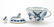 Meissen porcelain comprising oversized cup, milk bowl, - 12