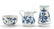 Meissen porcelain comprising oversized cup, milk bowl, - 7