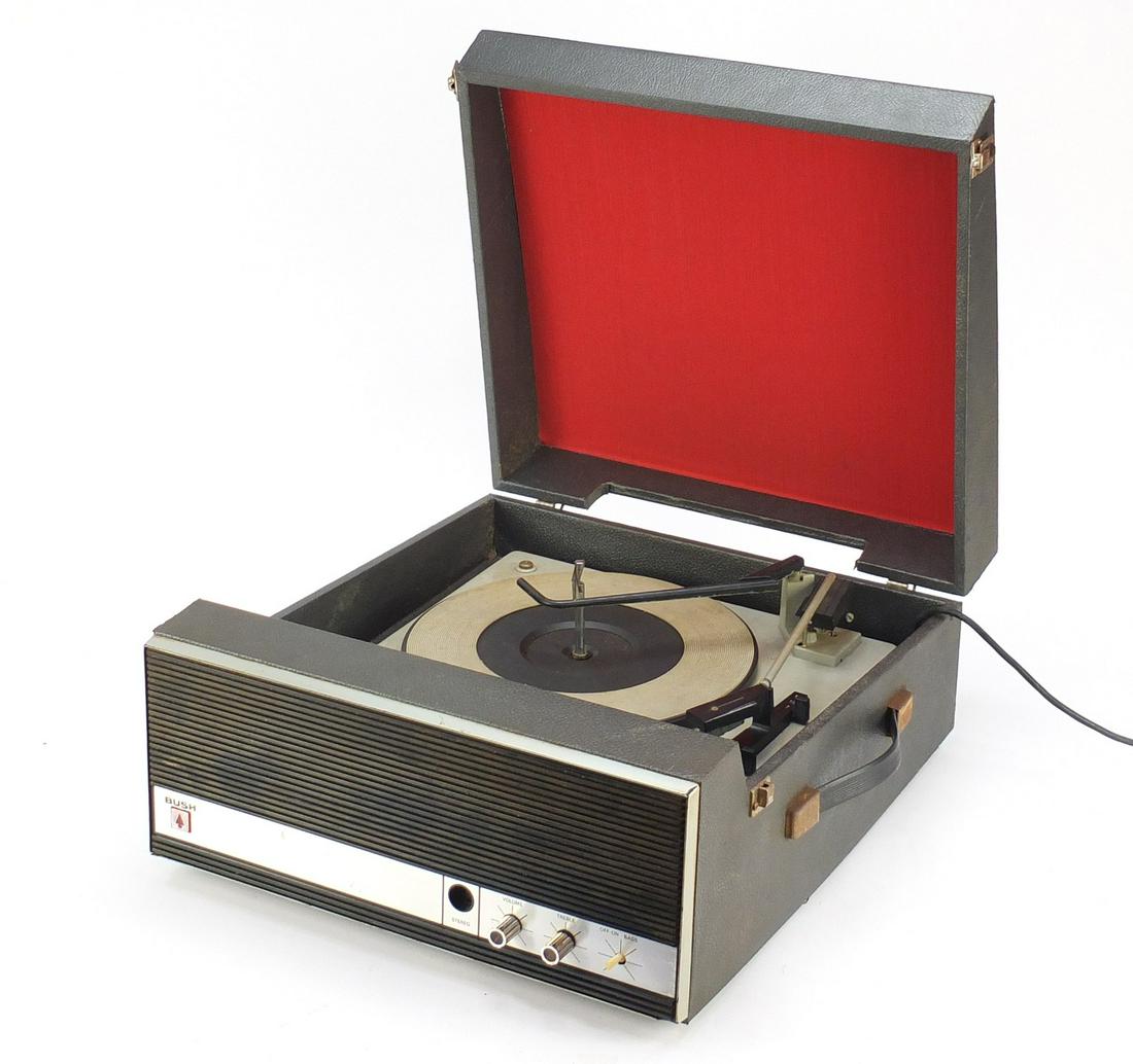 Vintage Bush portable record player: Vintage Bush portable record player