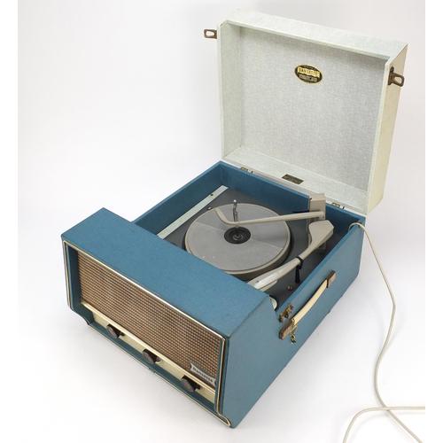 Vintage Dansette portable record player: Vintage Dansette portable record player