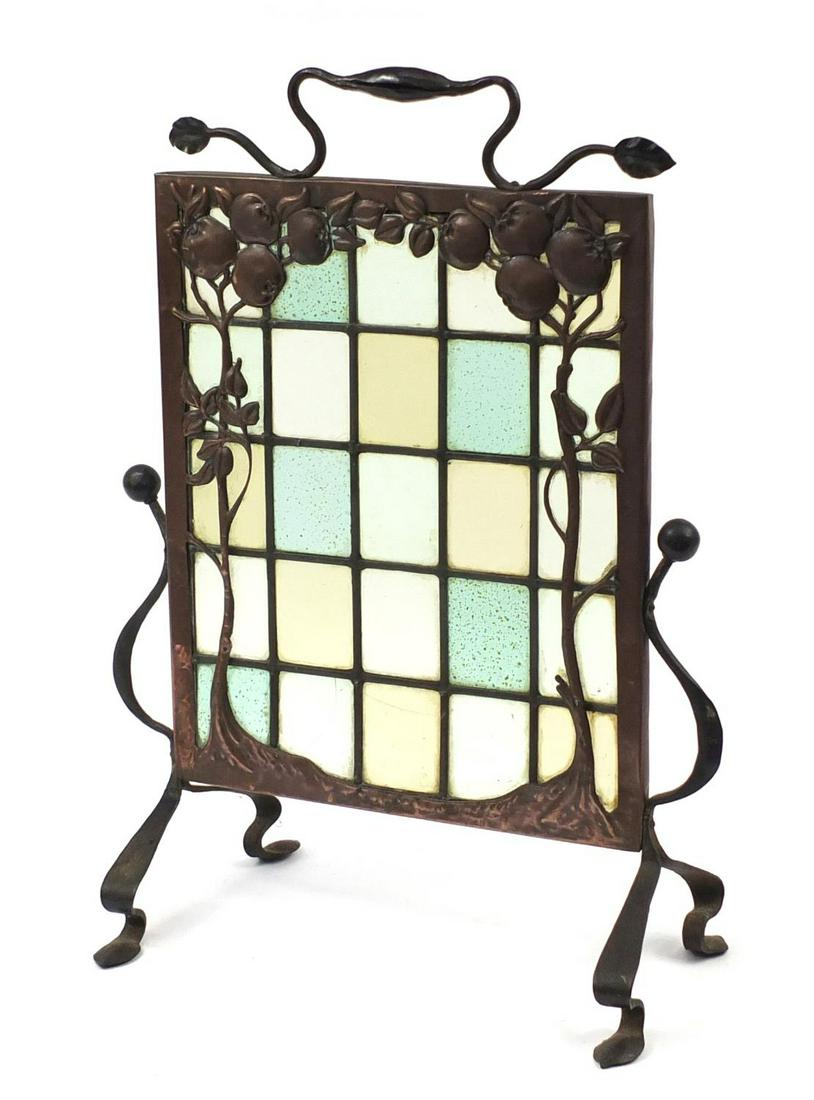 Arts & Crafts wrought iron and copper fruit design Nov 27, 2020 Eastbourne Auctions in