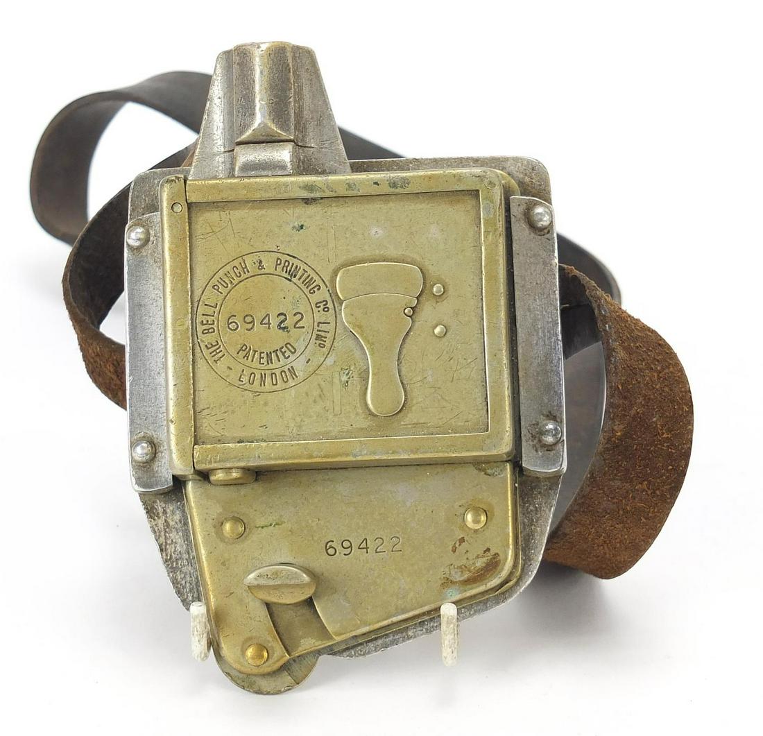 Bell Punch & Printing Co bus ticket machine numbered: Bell Punch & Printing Co bus ticket machine numbered 69422, 16cm high