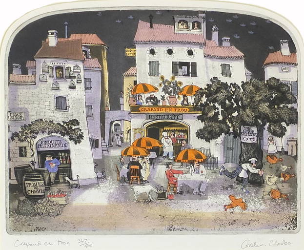 Graham Clarke Crapaud en Trou, pencil (1353) on Jan 14, 2022 Eastbourne Auctions in