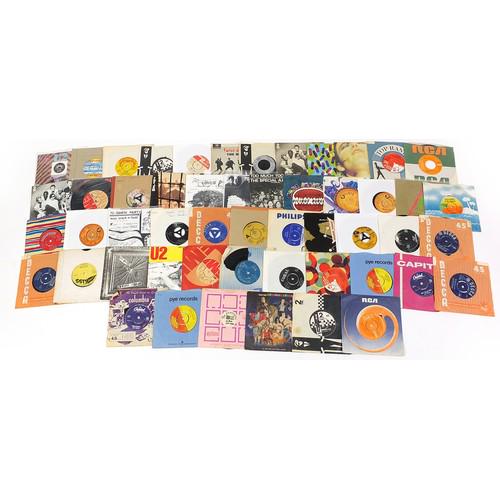 45rpm records including Kate Bush, The Beatles, (0491) on Feb 16, 2022 Eastbourne Auctions in