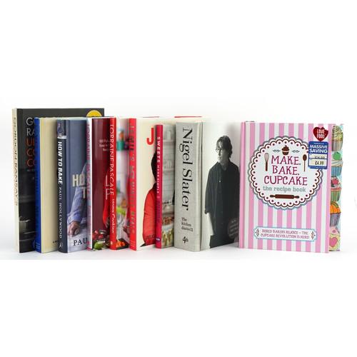 Nine hardback cookery books including Jamie Oliver, Gordon Ramsay and Paul Hollywood: Nine hardback cookery books including Jamie Oliver, Gordon Ramsay and Paul Hollywood
