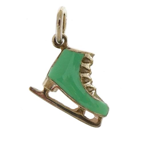 Ice skate hotsell charm tiffany