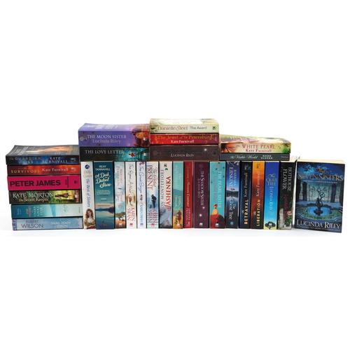 Assorted paperback novels including Simon Montefiore, Robert Wilson, Lucinda Riley and Kate: Assorted paperback novels including Simon Montefiore, Robert Wilson, Lucinda Riley and Kate Furnivall