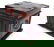 212: Oriental hardwood shaving stand with folding flora - 2