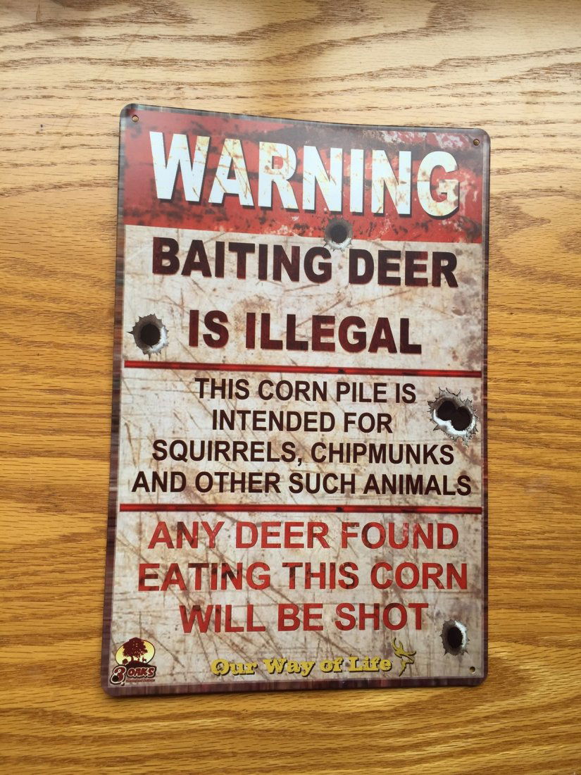 Novelty Tin Sign for the Man Cave (1 of 1)