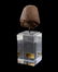 Egyptian Fragment Brown Quartzite head of a Man, - 3