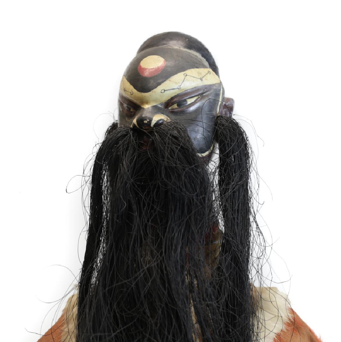 Chinese Opera Doll Puppet, Black Beard (1 of 4)