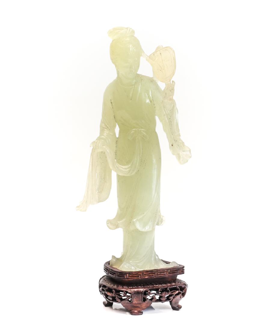 Serpentine / Jade Carved Figurine (1 of 5)