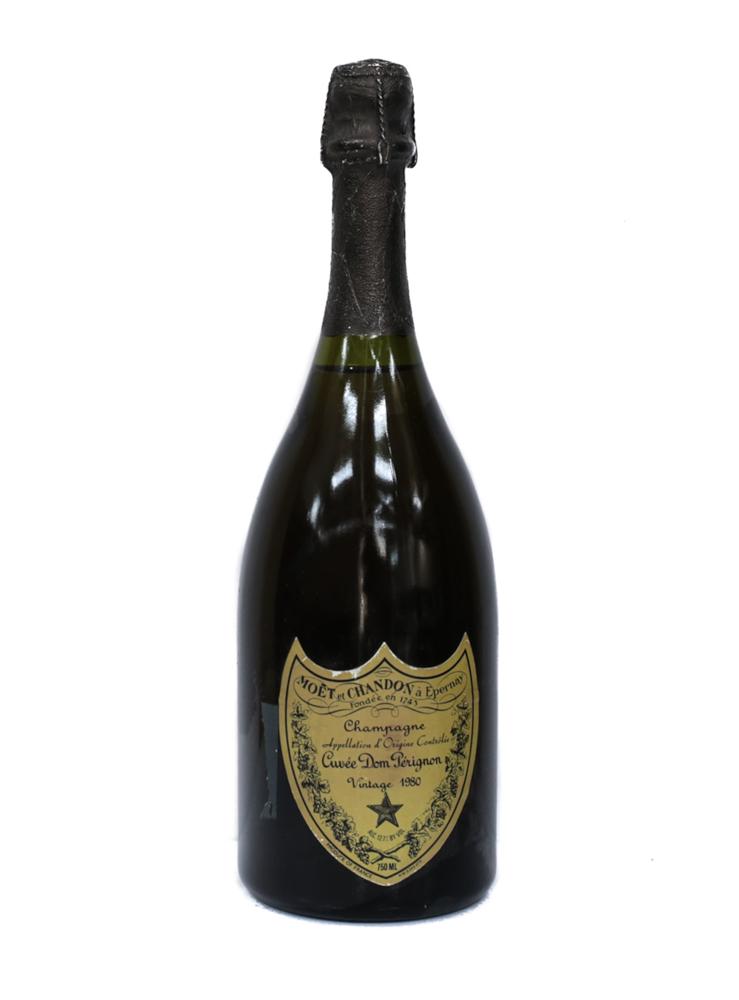 3 bottles Dom Perignon, 1980: 3 bottles Dom Perignon, 1980. 750ml bottle. Unopened Contains 95-100% of the original champagne. Has original lables. Champagne, France. From a Southern California estate.