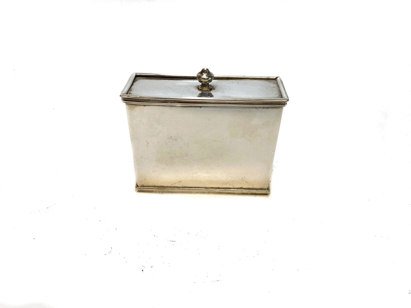 Jacob Graah Fabritius Danish Silver Tea Caddy, c1828 (1 of 5)