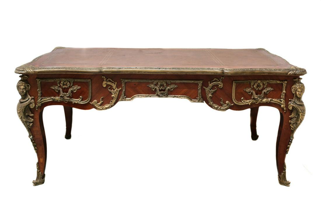 Mid Century Continental RÃ©gence style Mahogany Library (1 of 9)