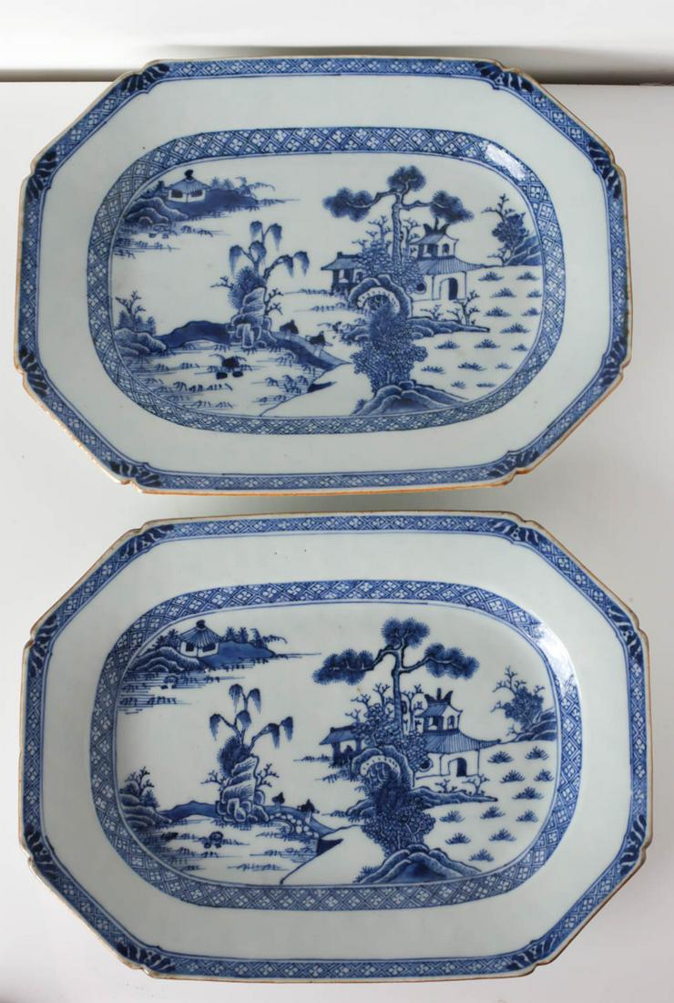 Pair of Chinese Blue and White Nanking Porcelain (1 of 5)