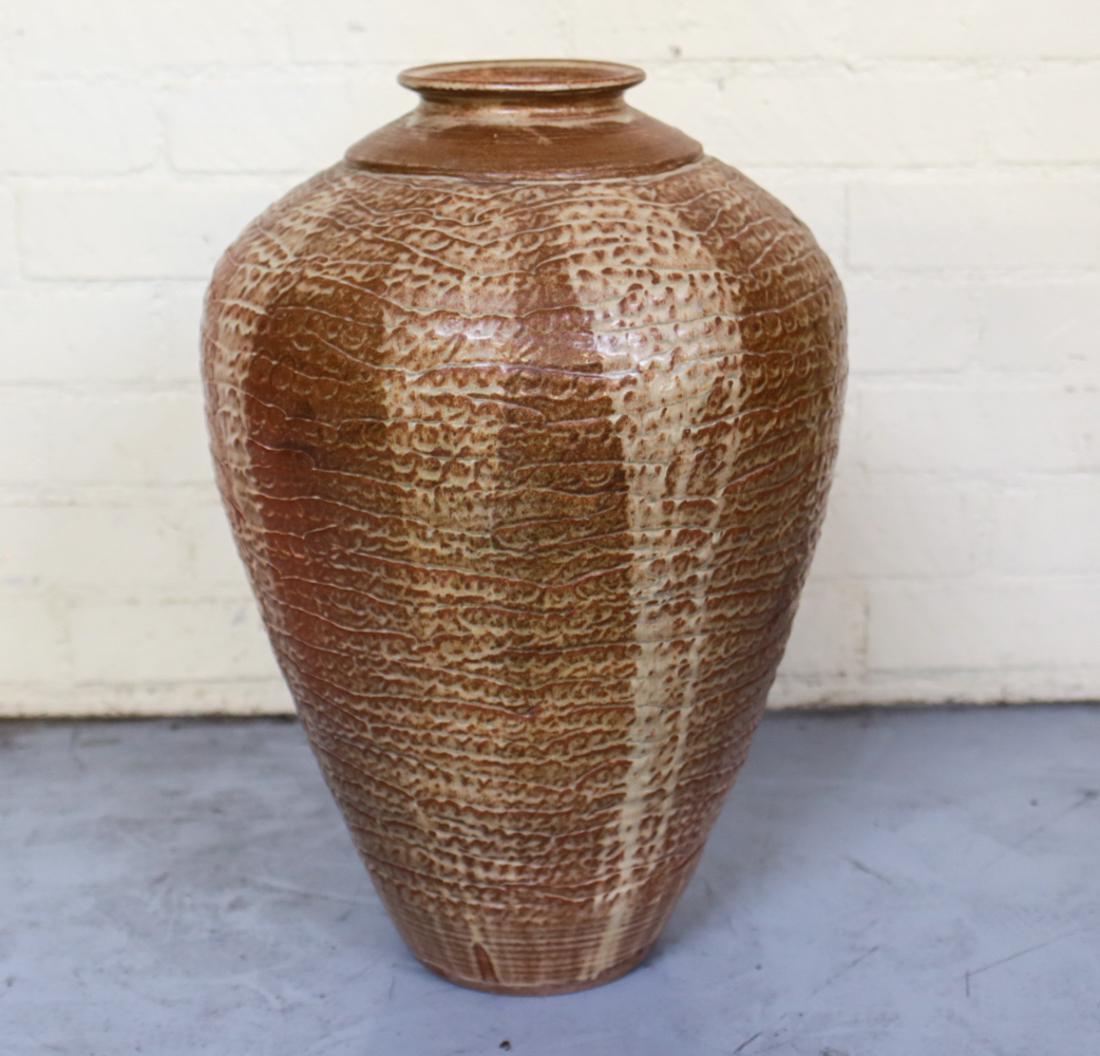 Monumental Studio Pottery Floor Vase (1 of 6)