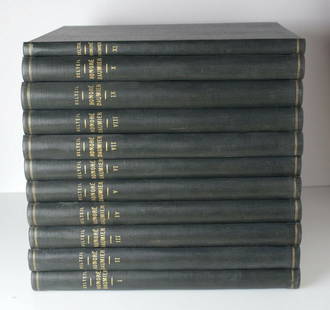 11vol Loys Delteil, Le Peintre-Graveur Illustre XIX et: 11vol. set, Loys Delteil, Le Peintre-Graveur Illustre XIX et XX Siecles. Honore Daumier. Published Paris Chez l'Auteur 1925. 1st Edition. Catalogue raisonne, approx 4000 black & white reproductions of