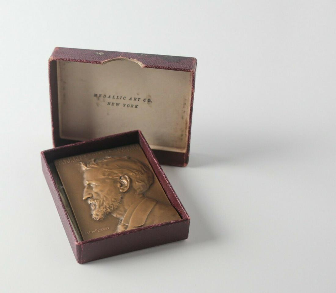 John Flanagan American 1865-1952 Bronze Medal Sculptor (1 of 5)