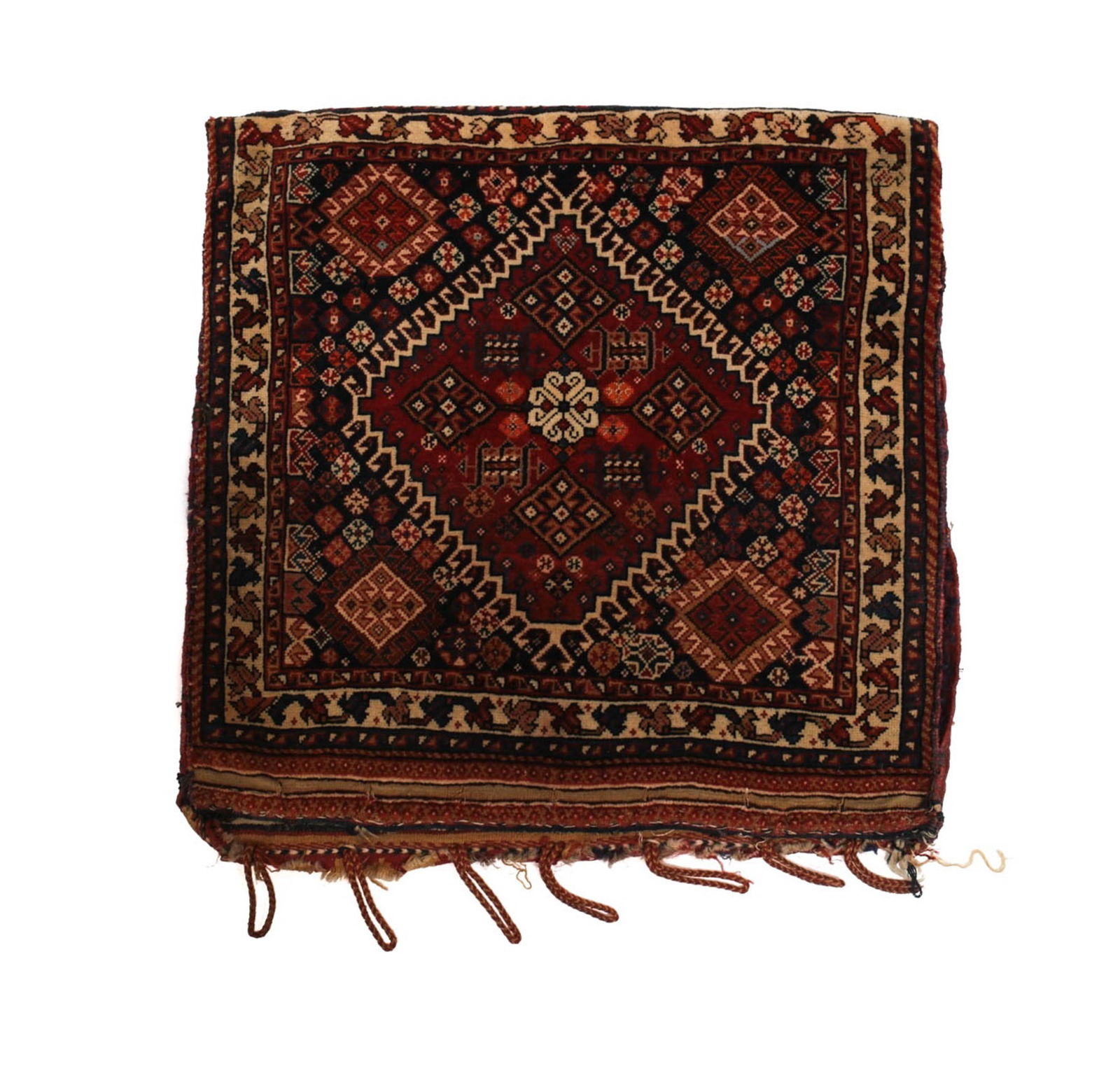 Qashqai Kaskai Wool Pile Cushion Cover (1 of 6)