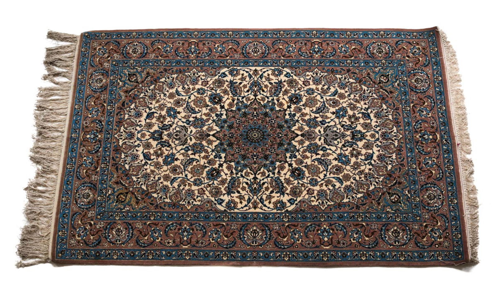 Isfahan Silk and Wool & Silk Rug (1 of 10)