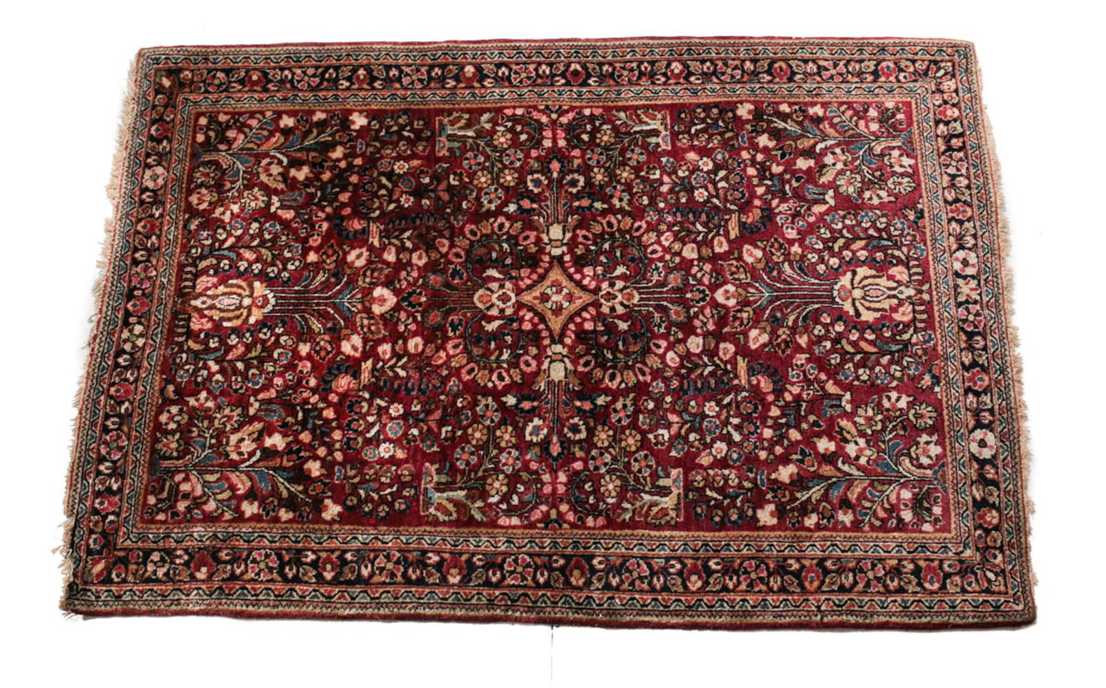 Sarouk Wool Rug, c1920 (1 of 11)