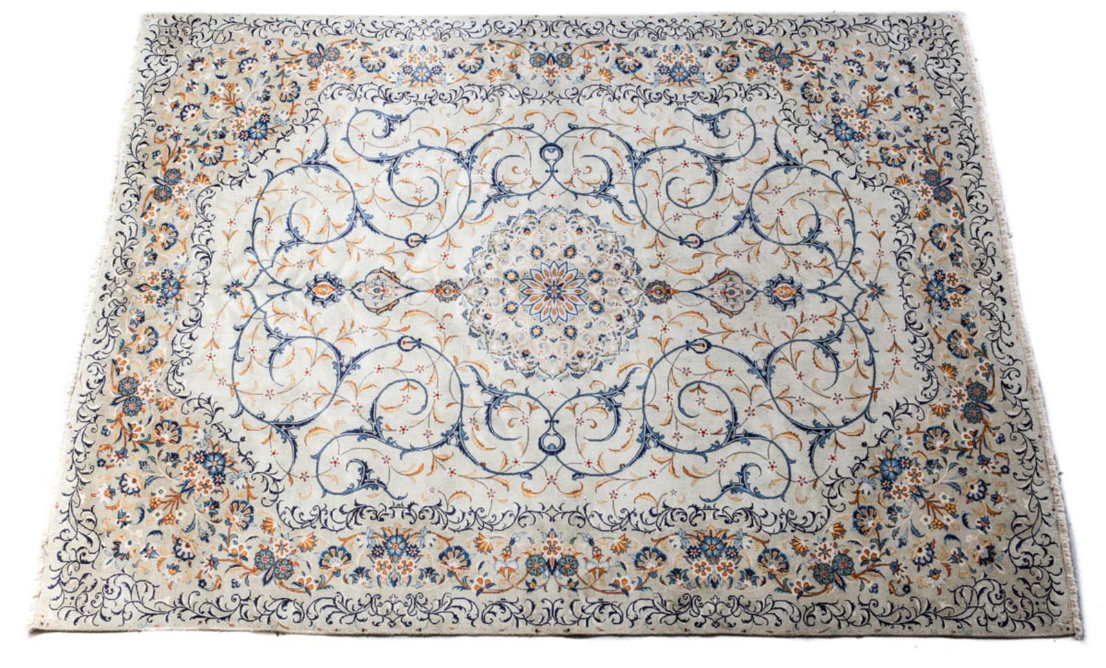 Kashan Wool Rug, c1950 (1 of 7)