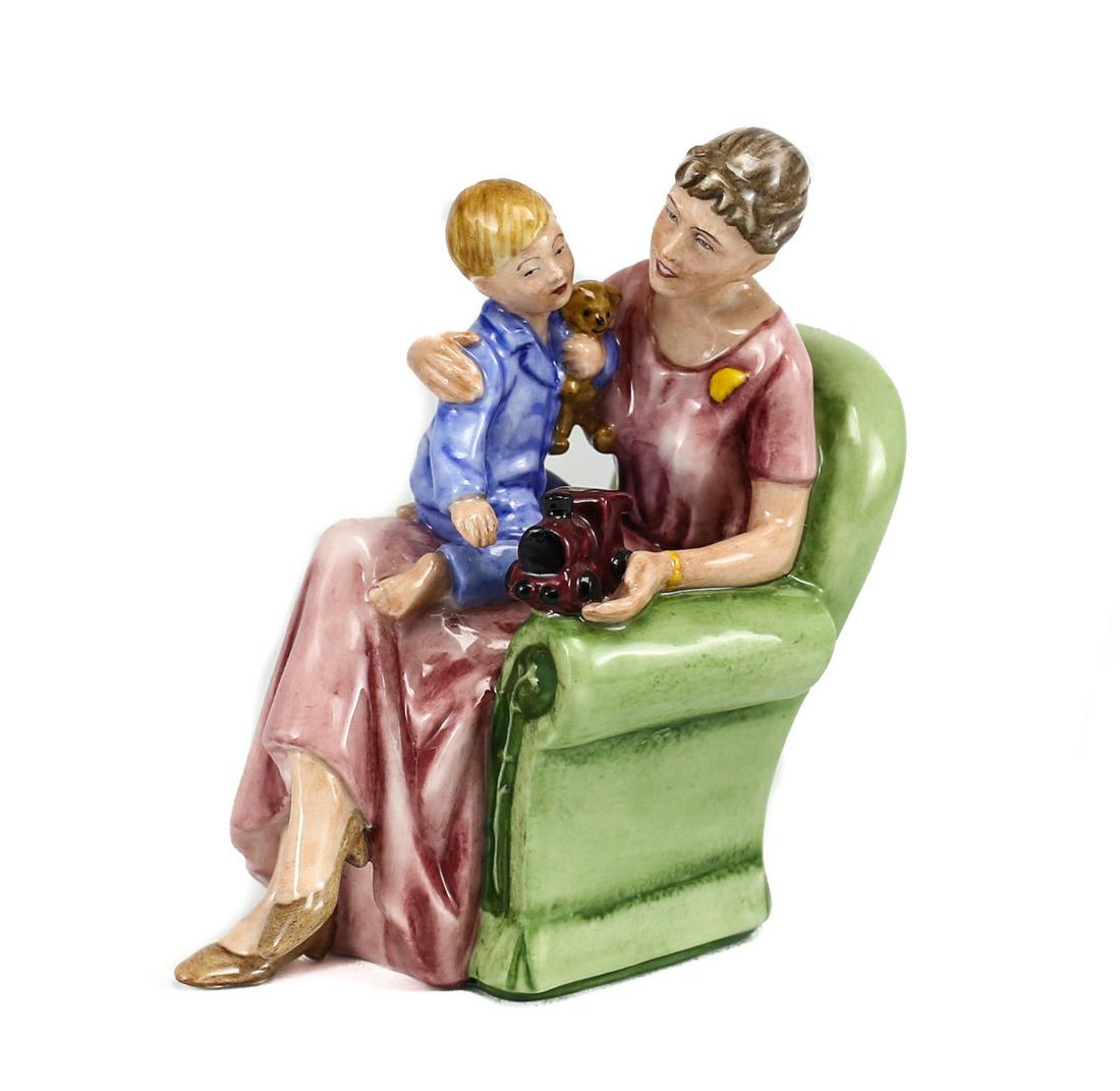 Royal Doulton Porcelain Figurine, 'When I was Young' (1 of 4)