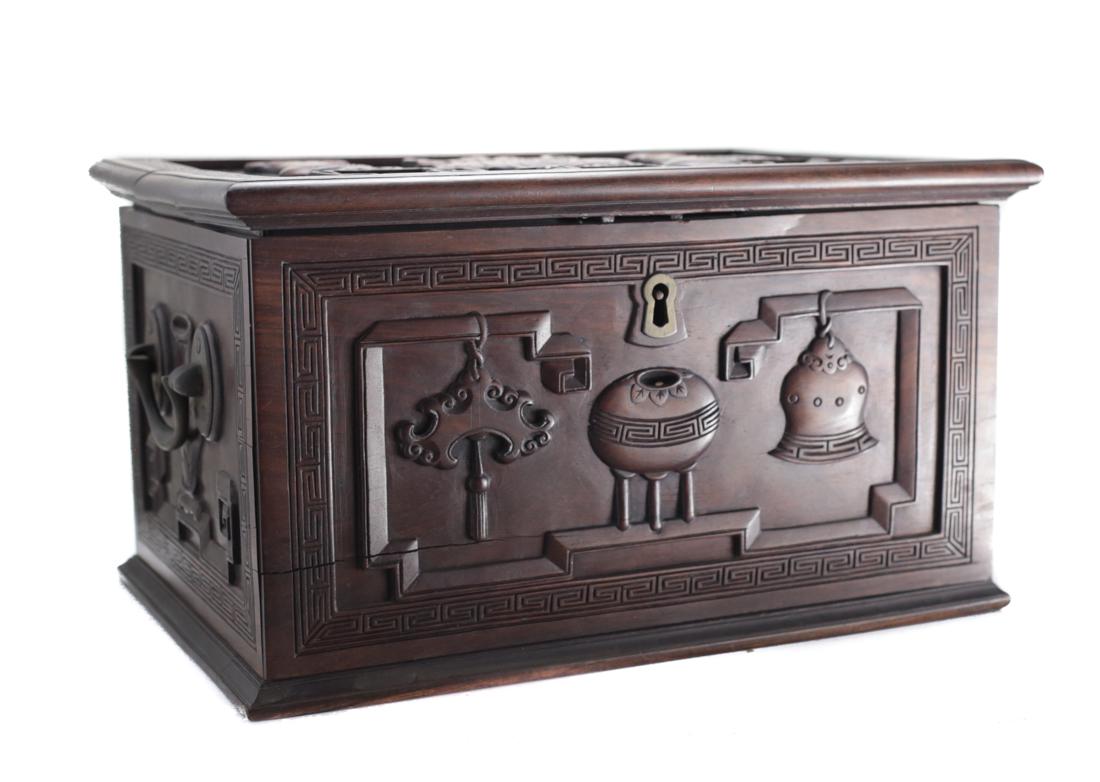 Chinese Carved box (1 of 7)
