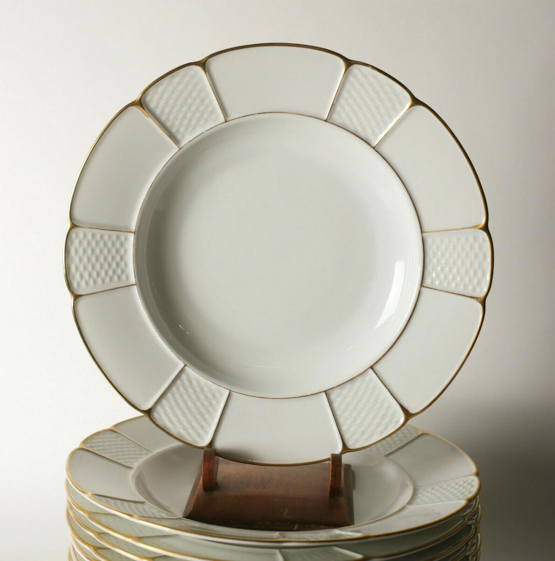 12pc Rosenthal Bavaria Barrock Rimmed Soup Bowls, (1 of 5)