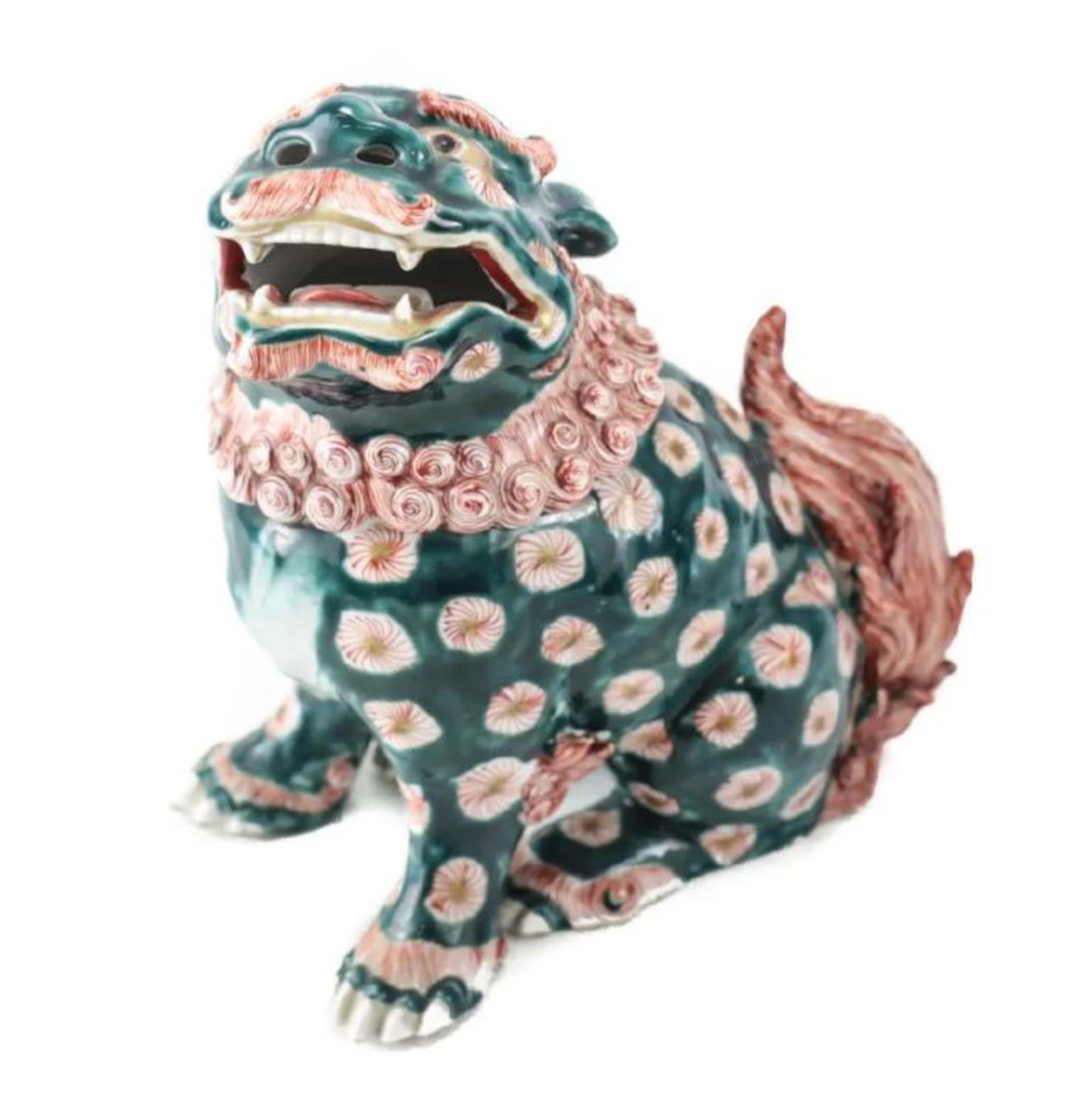 Chinese Porcelain Foo Dog (1 of 4)