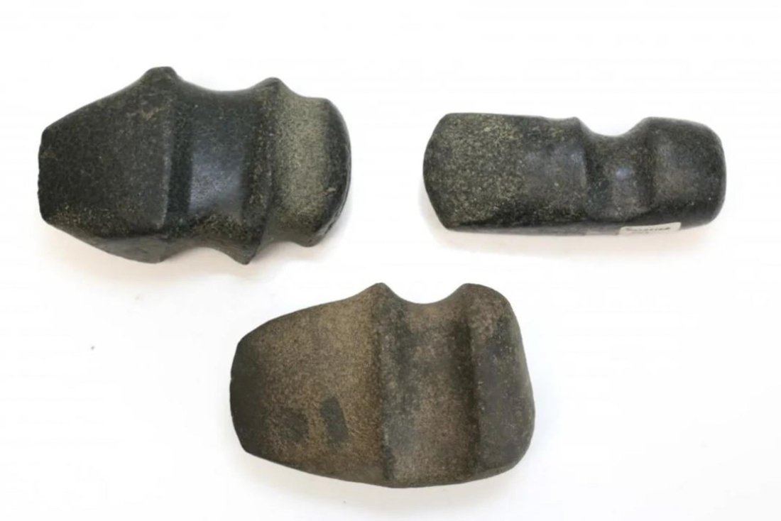 3 Assorted Native American Archaic Stone Tools (1 of 4)