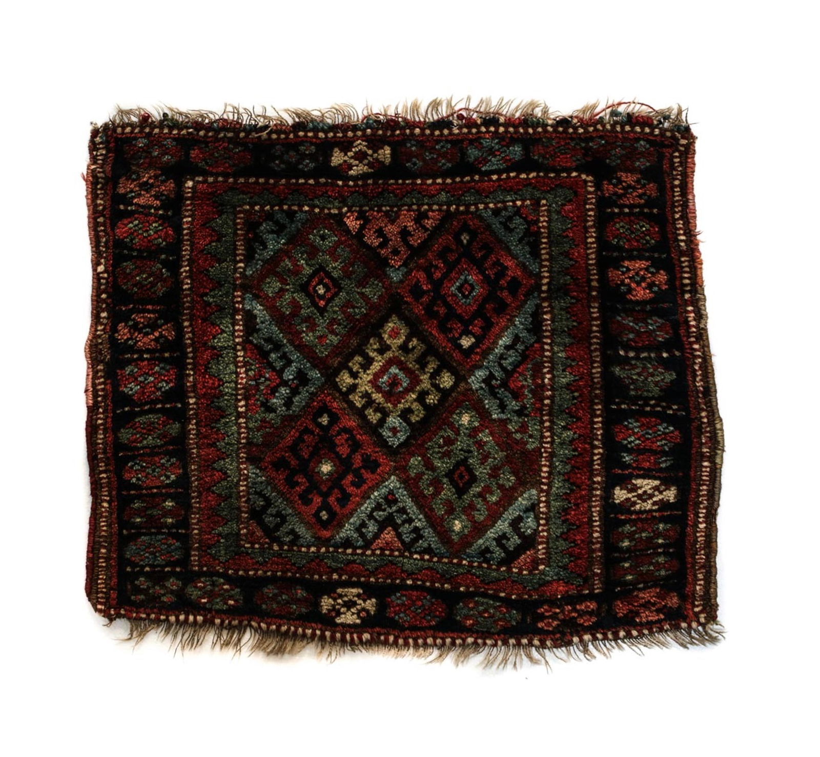 Antique Kurdish Wool Mat (1 of 4)