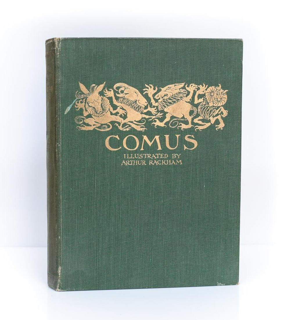 John Milton & Arthur Rackhman [Illus] 'Comus' Double Day & Co 1st Ed 1921 (1 of 6)