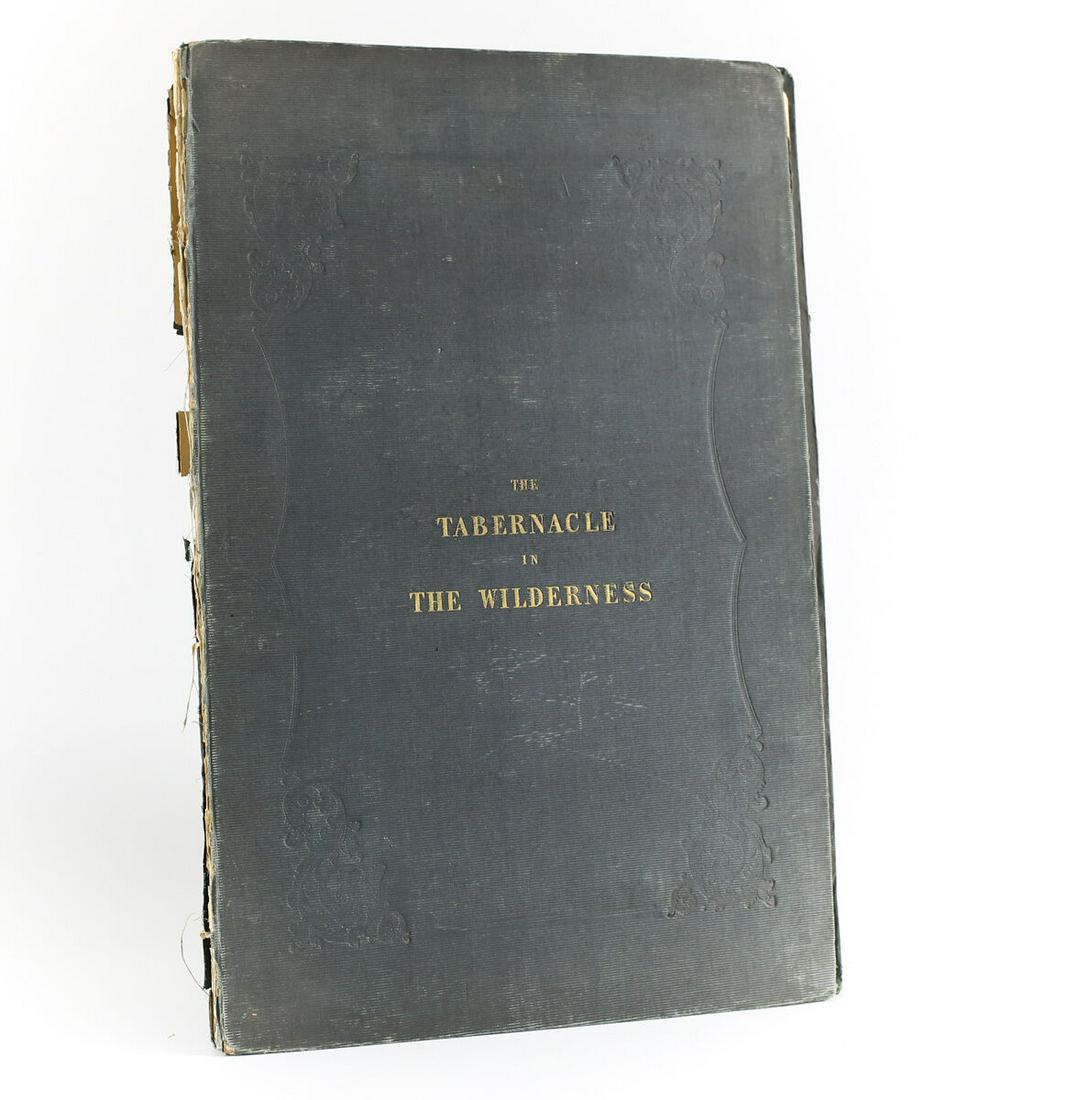 W.G. Rhind 'The Tabernacle in the Wildernessâ€™, 1842 2nd Edition, Folio, Inlaid (1 of 5)