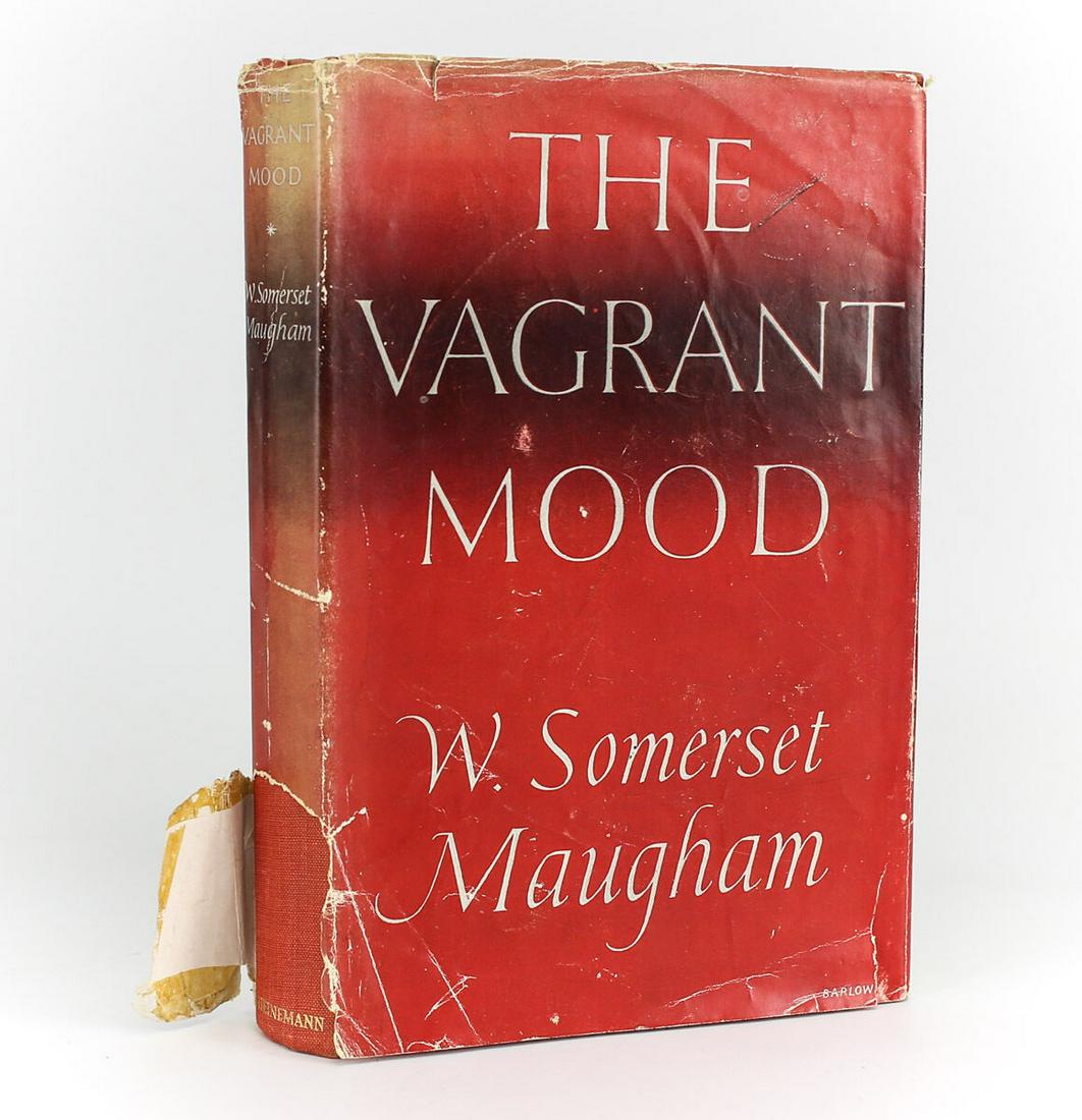 W. Somerset Maugham 'The Vagrant Mood' William Heineman Limited 1952 1st Ed DJ (1 of 1)