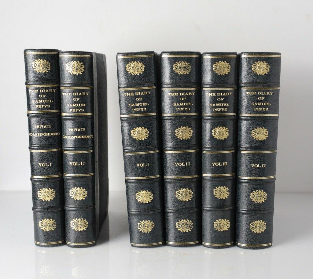 12 Volumes, The Diary of Samuel Pepys M.A. F.R.S., George Bell & Sons 1897 (1 of 10)