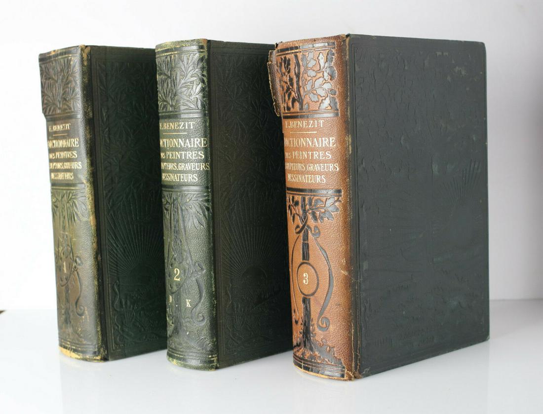 E. Benezit, Dictionnaire Critique et Documentaire des Peintres, Sculpte 1911-13 (1 of 10)