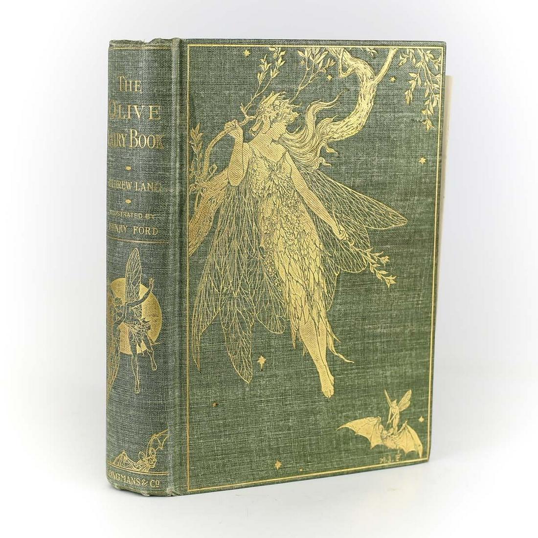 Andrew Lang 'The Olive Fairy Book'. Longmans, Green, & Co London 1907 1st Ed (1 of 8)