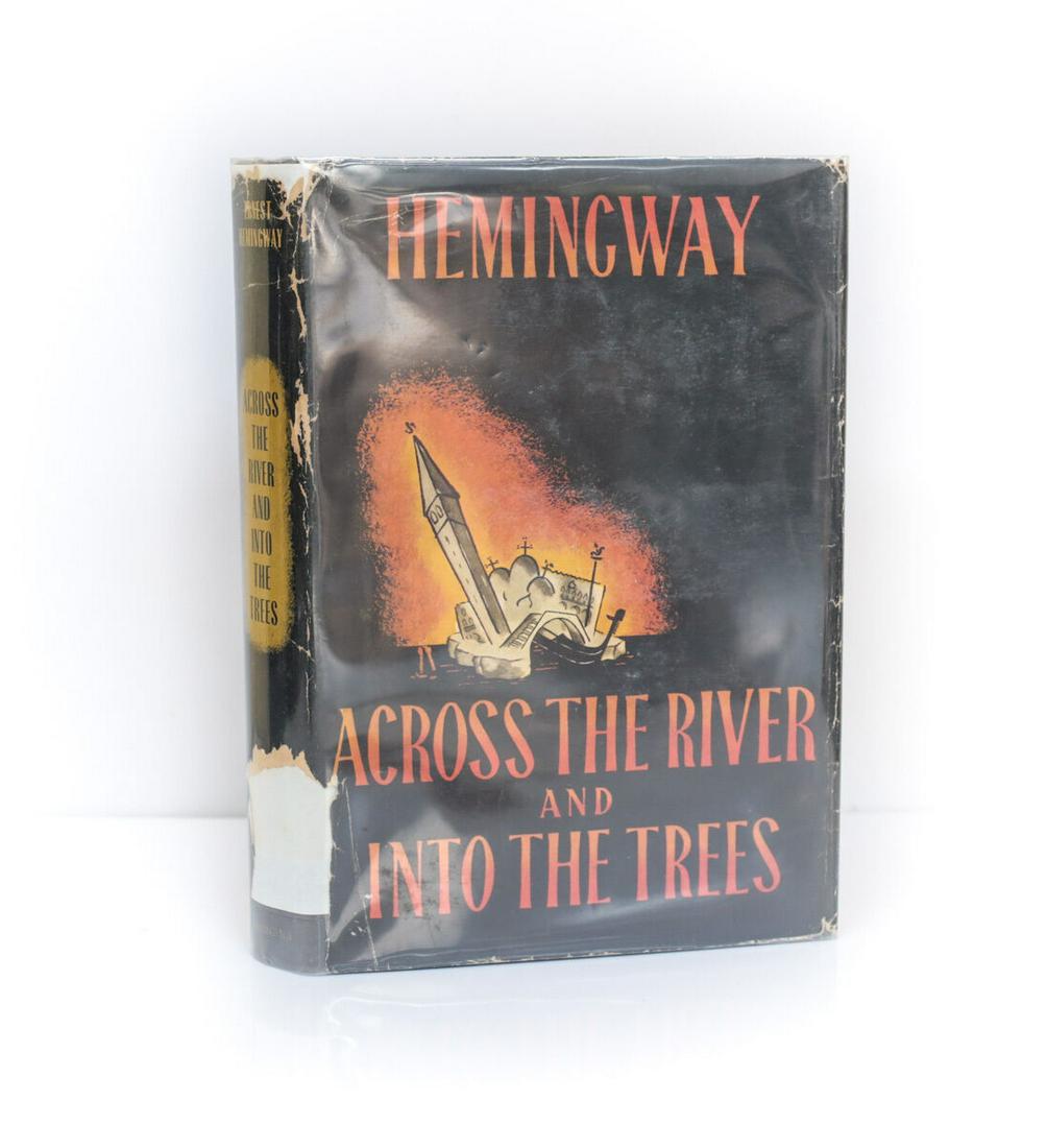 Ernest Hemingway 'Across the River into Trees' Scribner's & Sons DJ 1st Ed 1950 (1 of 5)