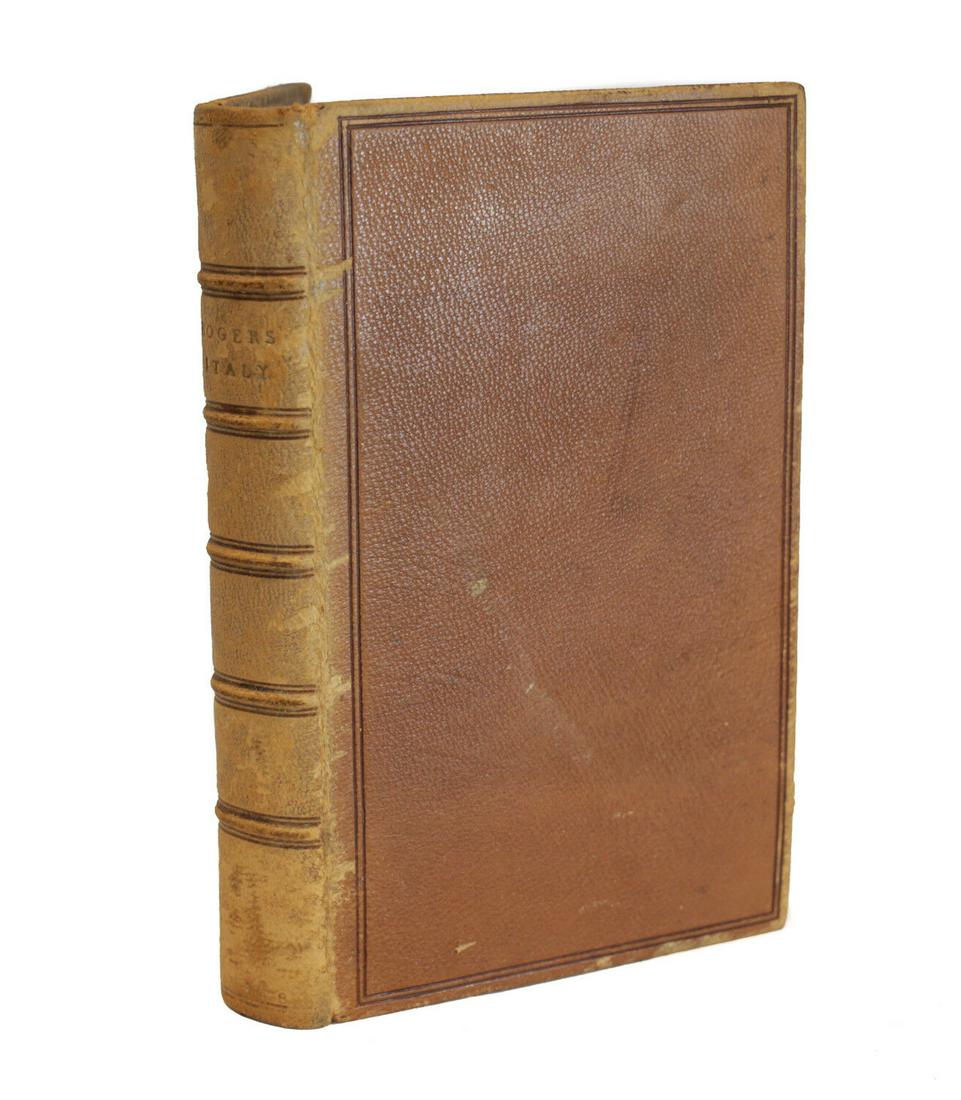 Samuel Rogers, Italy, A Poem, Published London, Edward Moxon, 1848 (1 of 5)