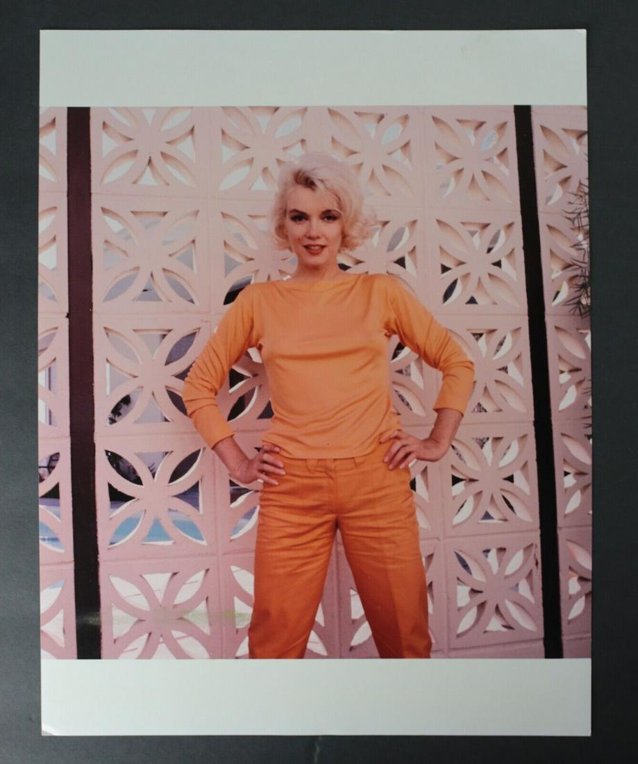 George Barris, Color Photograph, Marilyn Monroe, 1962. Signed by Barris (1 of 4)