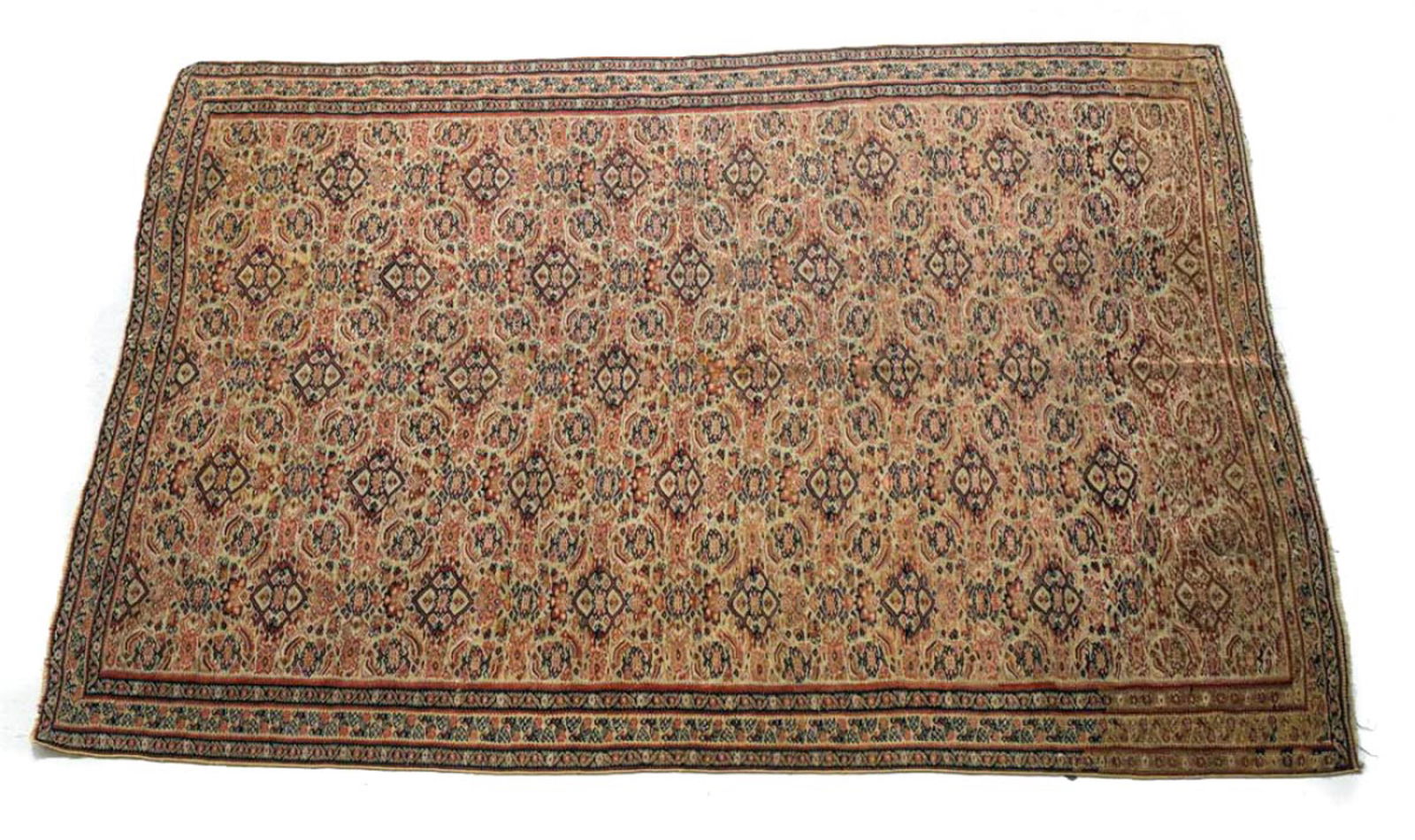 19th Century Senneh Kilim Persian Rug (1 of 11)